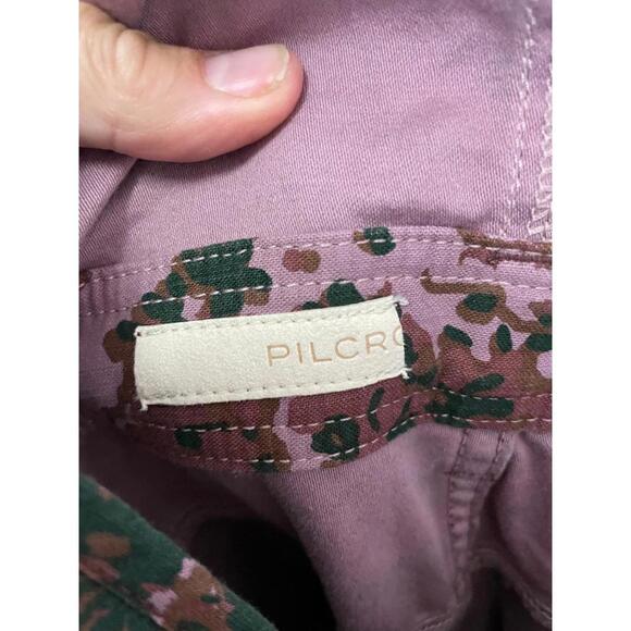 Pilcro Floral Print Jumpsuit Overalls - Picture 2 of 4